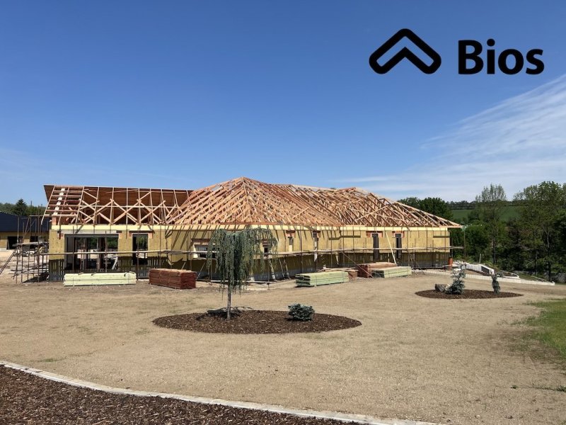 Příhradové vazníky - bungalov